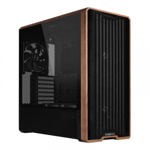 Torre Lian Li Lancool LAN217X Negra Madera ATX Vidrio Templado Acero Midi Tower USB 3.2