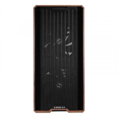 Torre Lian Li Lancool LAN217X Negra Madera ATX Vidrio Templado Acero Midi Tower USB 3.2