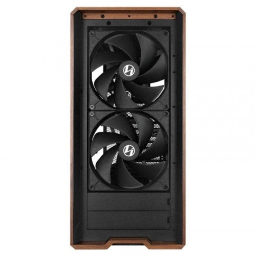 Torre Lian Li Lancool LAN217X Negra Madera ATX Vidrio Templado Acero Midi Tower USB 3.2