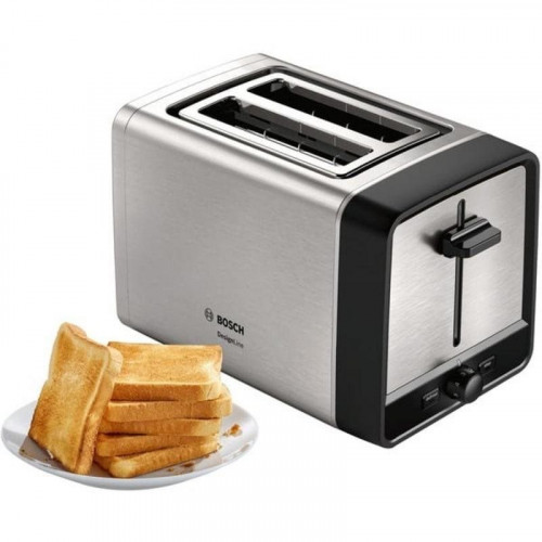 Tostadora Bosch TAT5P420DE 2 rebanadas 970 W Negro/Plata