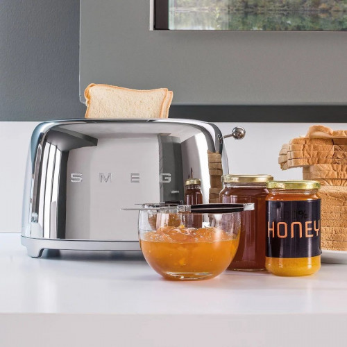 Tostadora Smeg Blu Mediterraneo TSF01DGBEU