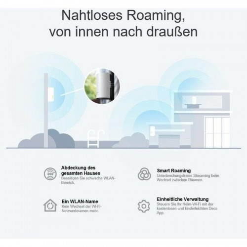 TP-Link Deco X50 Sistema Mesh WiFi 6 AX3000 para Exterior IP65 PoE