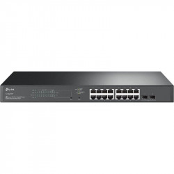 TP-Link TL-SG2218P Switch JetStream 16 Puertos Gigabit PoE+ 2 Puertos SFP Gigabit