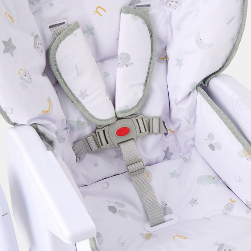 Trona Cotton Juice Abecedario plegable Gris claro