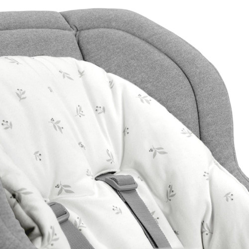 Trona Jané Mila convertible en hamaca de bebé Gris