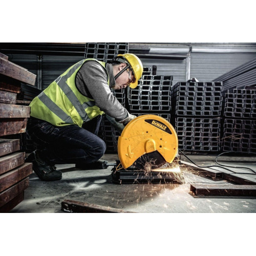 Tronzadora eléctrica metal DEWALT - Potencia 2300 W y 3800 RPM - Calibre 25 mm - D28730-QS