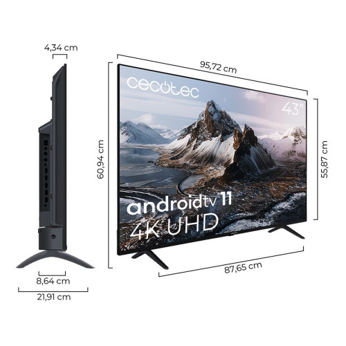 TV Cecotec LED A3 Series ALU30043S