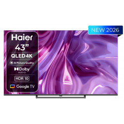 TV HAIER 43 H43S80GUX UHD QLED GOOGLETV PEANA