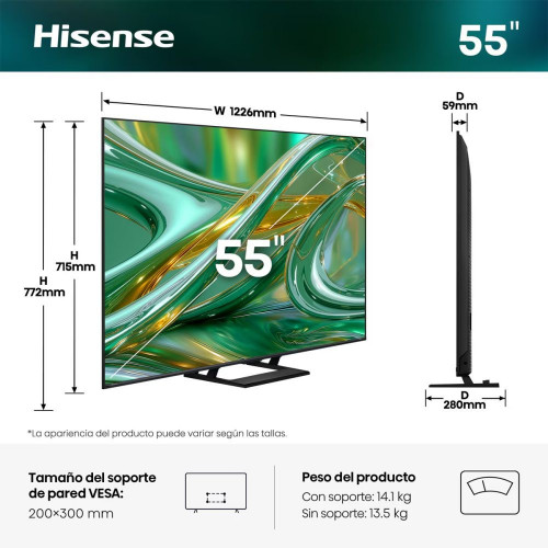 TV Hi-QLED MiniLED 55