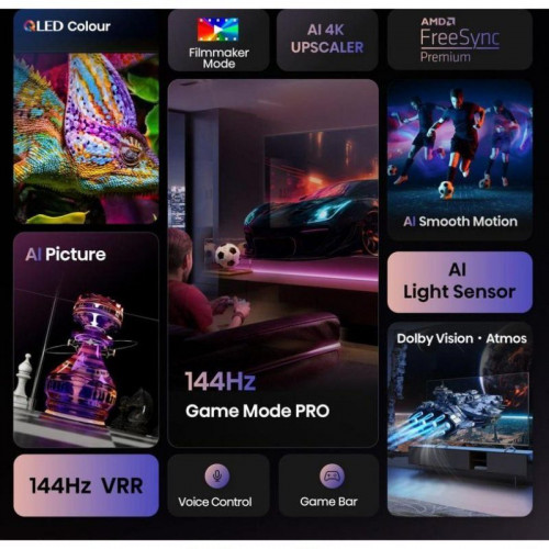 TV Hisense QLED 43E77Q PRO 43
