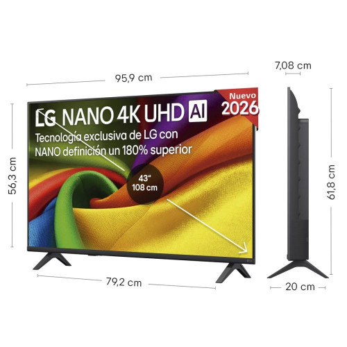 TV LED 108 cm (43