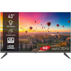 TV LED 43'' Q.2 4K UHD 3840x2160