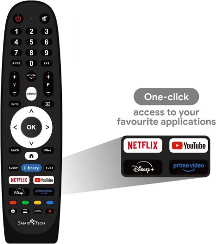 TV Led Smart Tech Hd 32 Smart-TV Whale OS 32hh01k