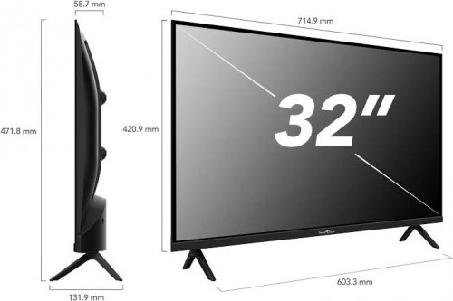 TV Led Smart Tech Hd 32 Smart-TV Whale OS 32hh01k