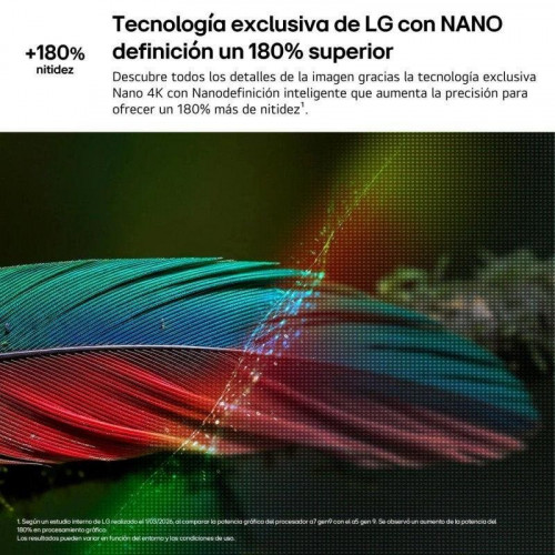 TV LG NANO 4K UHD AI 43NU8E0B3LA 43