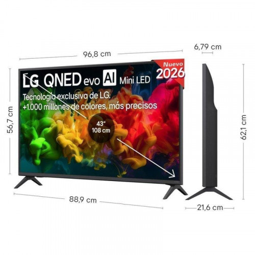 TV LG QNED EVO AI 43QNED81B6C 43