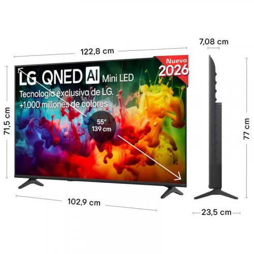 TV LG QNED MiniLED AI 55QNED7EB3C 55