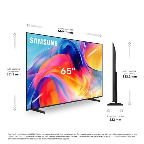 TV Mini LED 163cm (65
