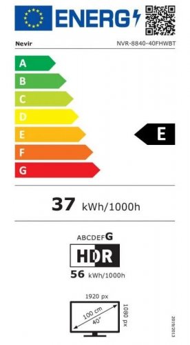 TV Nevir led FHD NVR