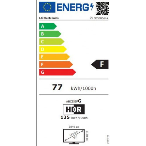 TV OLED LG OLED55B56LA