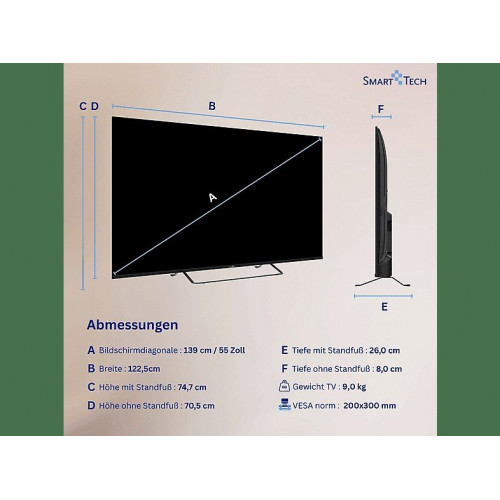 TV QLED 55