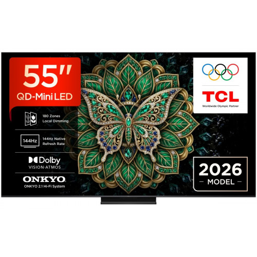 TV TCL 55 55C6K PRO UHD MINILED GOOGLETV 144HZ