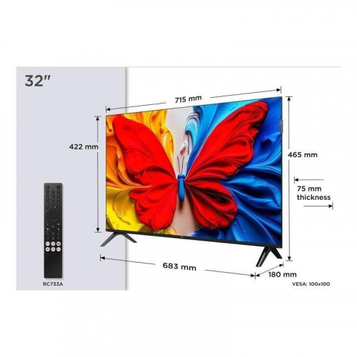TV TCL QLED 32S5K 32″ Full HD Android TV Dolby Audio WiFi Bluetooth
