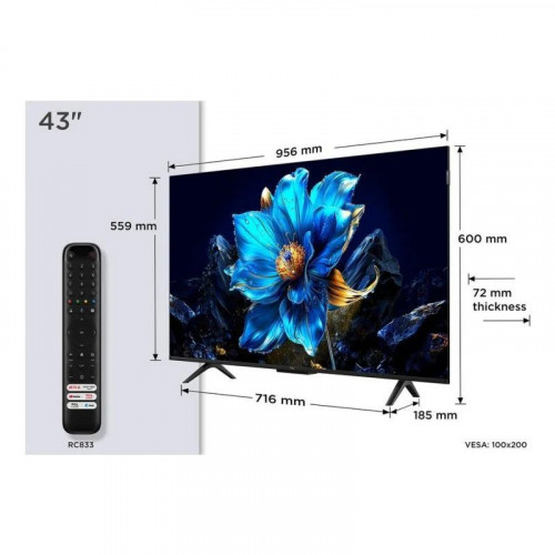 TV TCL QLED 43P79K 43