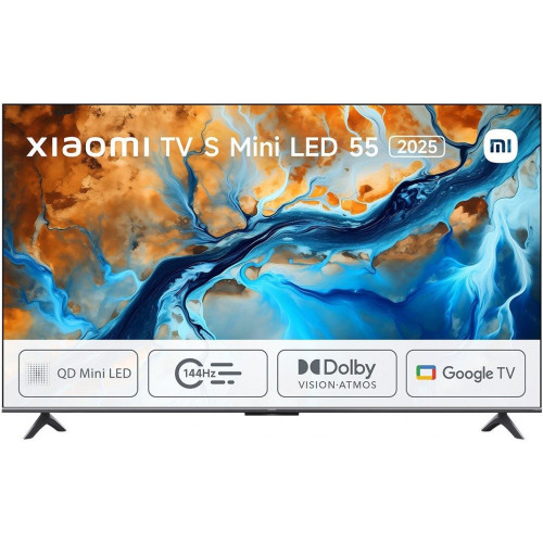 TV XIAOMI 55 S MINILED 2025 UHD GOOGLETV 144HZ