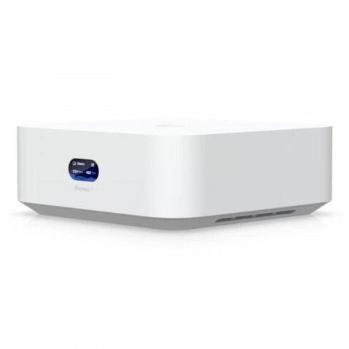 Ubiquiti UniFi Express 7 Puerta de Enlace en la Nube 10G Escalable en Malla WiFi 7 Blanco