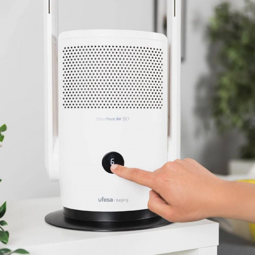 Ufesa Ventilador de Torre Beijing SilentPure Air
