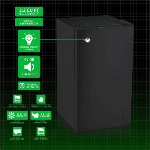 Ukonic XBOX 3.2cuft Independiente 91 L Negro