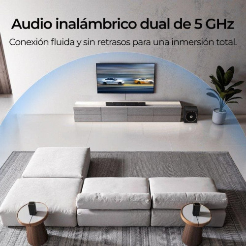 Ultimea Barra de Sonido Skywave Serise 5.1.4 760W HDMI eARC Bluetooth 5.4 Dolby Atmos