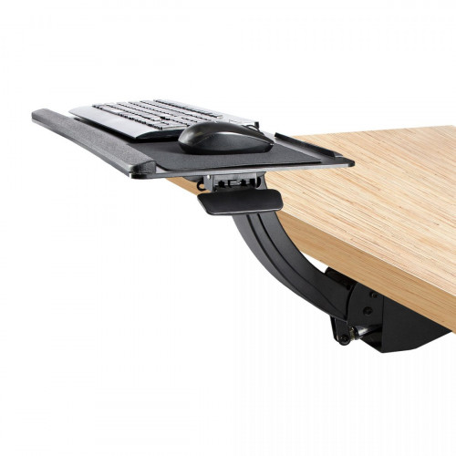 UNDER DESK KEYBOARD TRAY HEIGHT ADJUSTABLE W/ MOUSE P AD