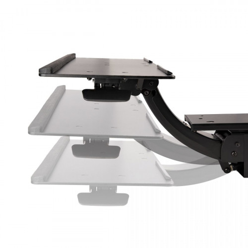 UNDER DESK KEYBOARD TRAY HEIGHT ADJUSTABLE W/ MOUSE P AD