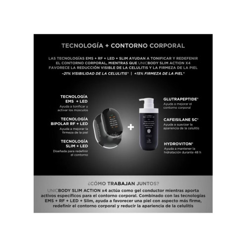Unictech Body Slim X4 Dispositivo Corporal 4-En-1