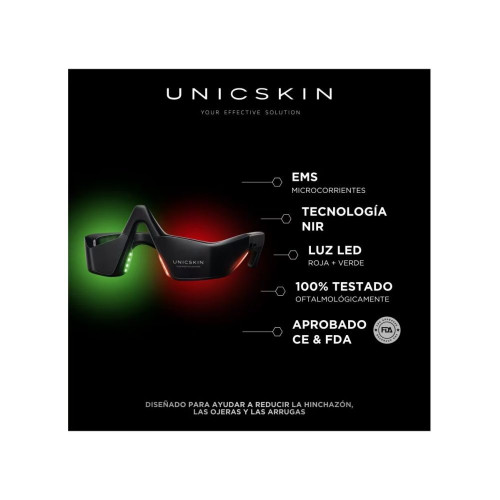 Unictech Eye Mask 5.0 Dispositivo Multifunción Con Tecnología LedNirEms