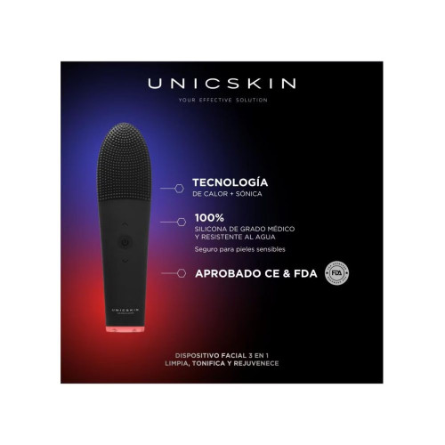 Unicthermo-Sonic 2.0 Dispositivo Facial 3-En-1