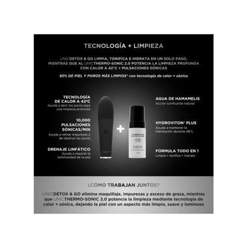 Unicthermo-Sonic 2.0 Dispositivo Facial 3-En-1