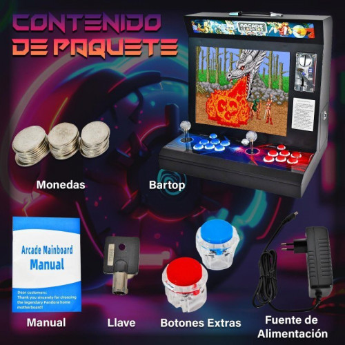 UnicView Máquina Recreativa Arcade de 17