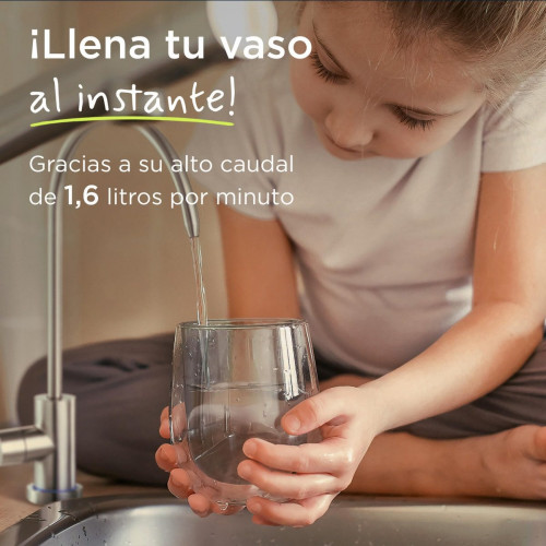 Unidad de ósmosis BRITA mypure Green RO 600 GPD con grifo 5 etapas 600GPD