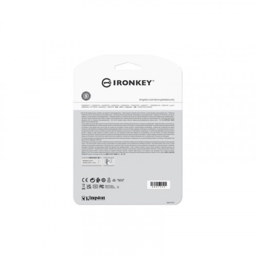 Unidad flash USB Kingston IronKey Vault Privacy 50C 512GB USB-C cifrado AES-256 IPX8