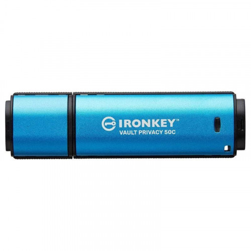 Unidad flash USB Kingston IronKey Vault Privacy 50C 512GB USB-C cifrado AES-256 IPX8