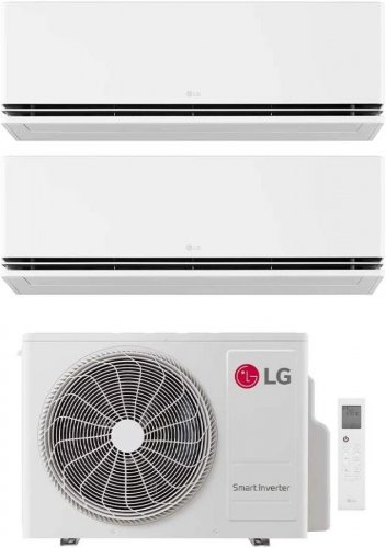 Unidad Interior LG Dualcool Air 24000BTU Blanco