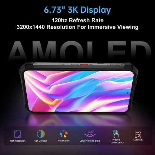 Unihertz 8849 Tank 4 Pro Cinema Projector 5G 16GB/512GB Negro