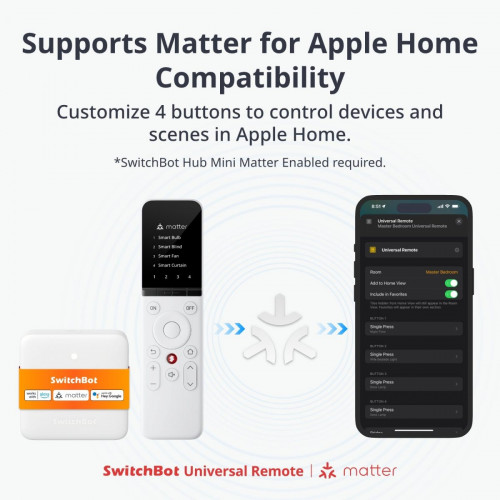 Universal Remote Matter Combo