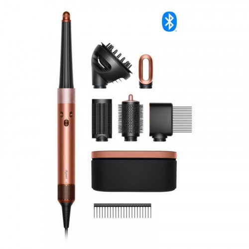 Utensilio de peinado Dyson Airwrap ID Curly + Coily negro oro rosa multistyler 6 accesorios