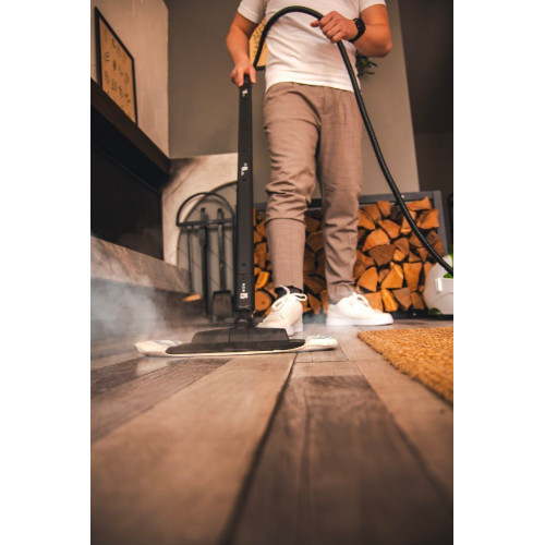 Vaporetto Polti Pro 8X Eco Plus elimina virus, gérmenes y bacterias Blanco / Azul