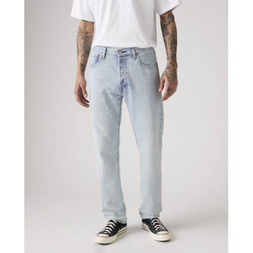 Vaquero de hombre 501® Original recto de algodón Azul claro