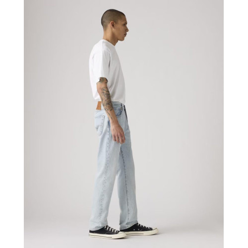 Vaquero de hombre 501® Original recto de algodón Azul claro